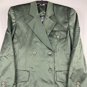 Burberry’s Prorsum Dark Green Double Breasted Jacket